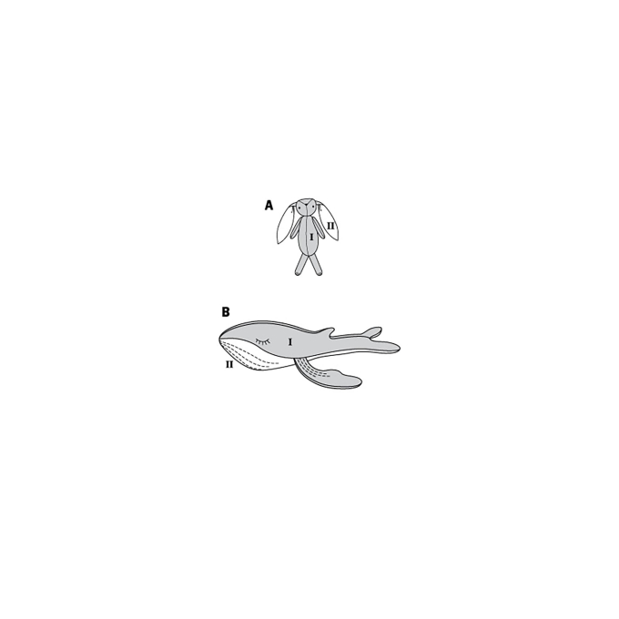 Patron Burda 6044 Peluches, en français