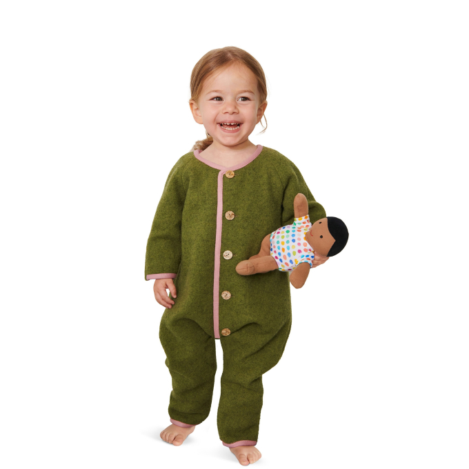 Patron Burda 9235 combinaison bébé, taille 56-98, en français