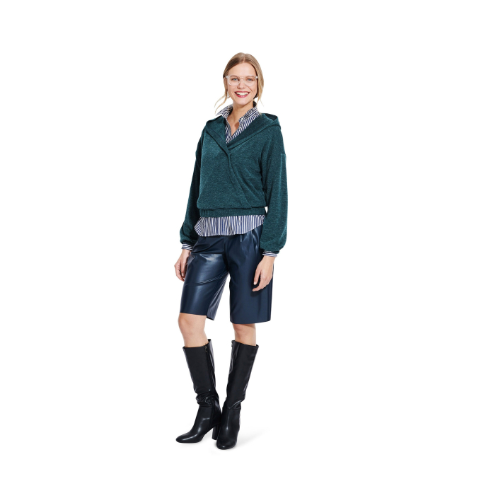 Naaipatroon overall en shirt, Burda 5871, Nl/Dui/En/Fr