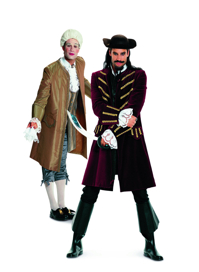 Patron Burda 2459 Déguisement Pirate et Casanova, en français