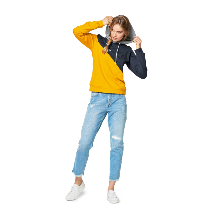 Schnittmuster Pulli, Burda 6315