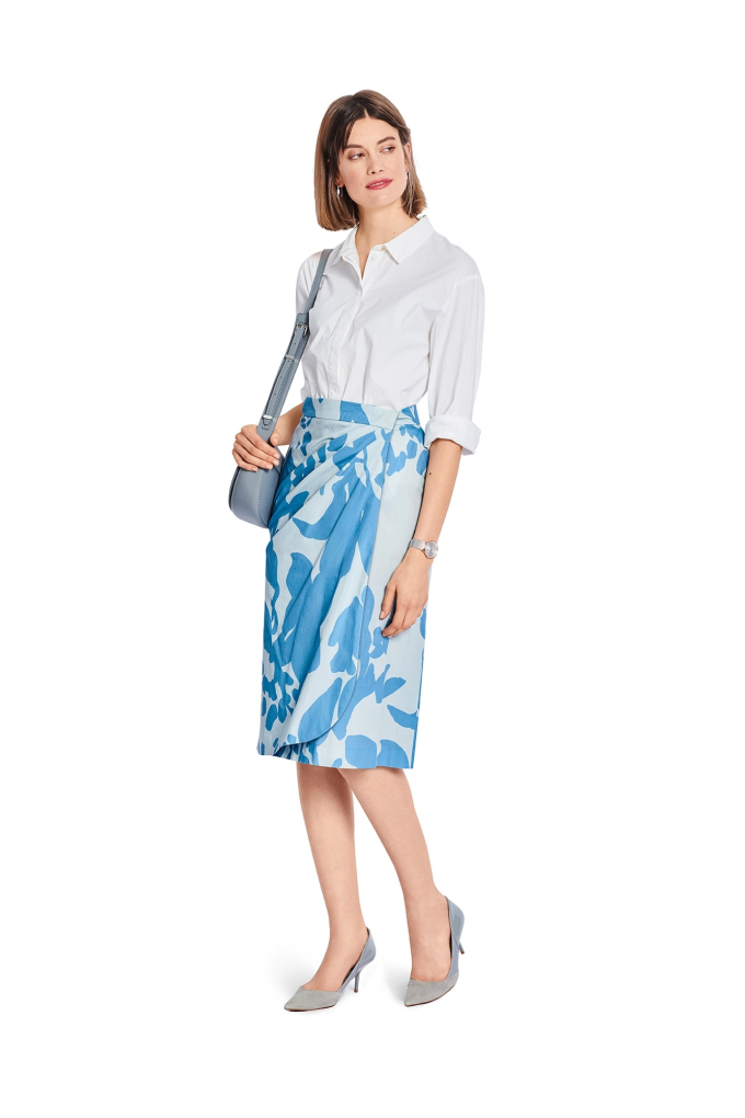 Patron Burda 5725 jupe femme, en français
