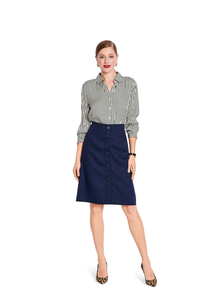 Patron Burda 5739 jupe femme, en français