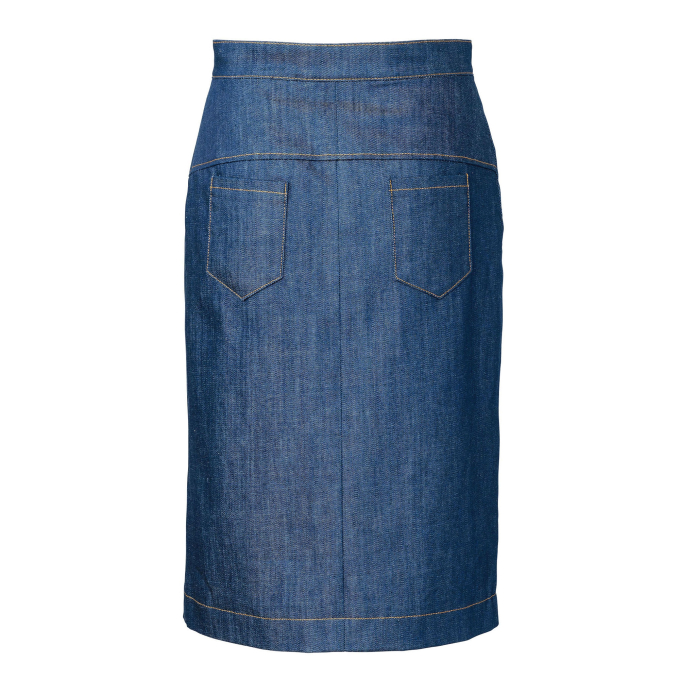 Naaipatroon rok, Burda 5857, Nl/Dui/En/Fr