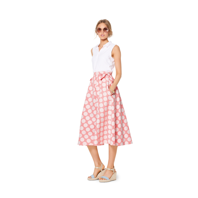 Schnittmuster Rock, Burda 6319