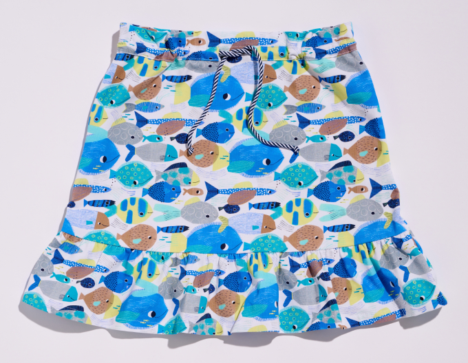 Schnittmuster Rock Kids, Burda 9210