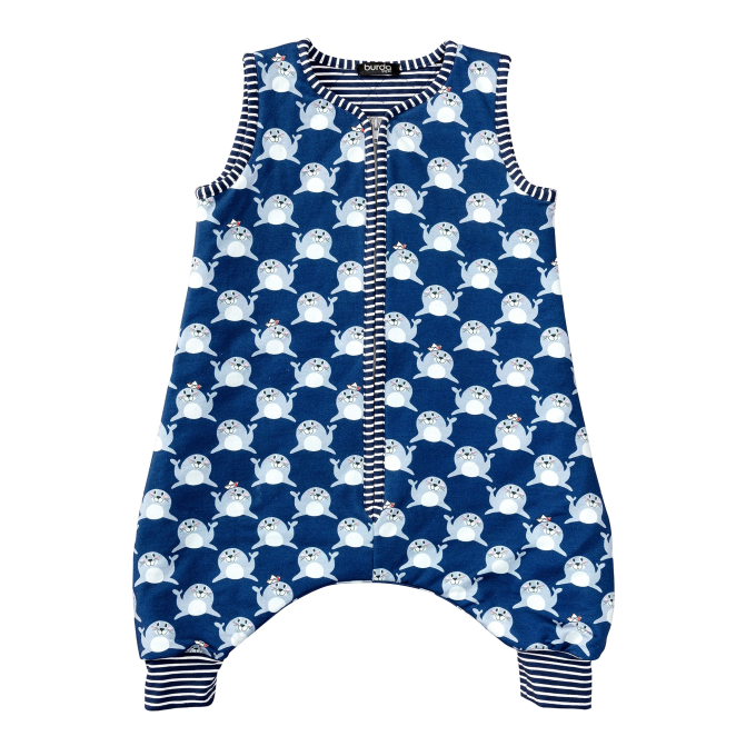 Naaipatroon slaapzak, Burda Kids 9298, Nl/Dui/En/Fr