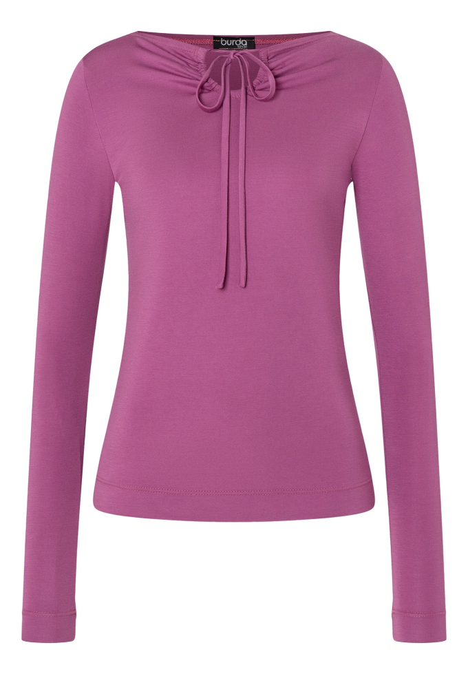 Naaipatroon Burda 5752 Shirt, Nl/Dui/En/Fr