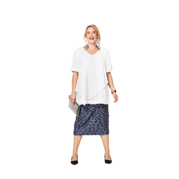 Patron Burda 6307 Shirt, en français