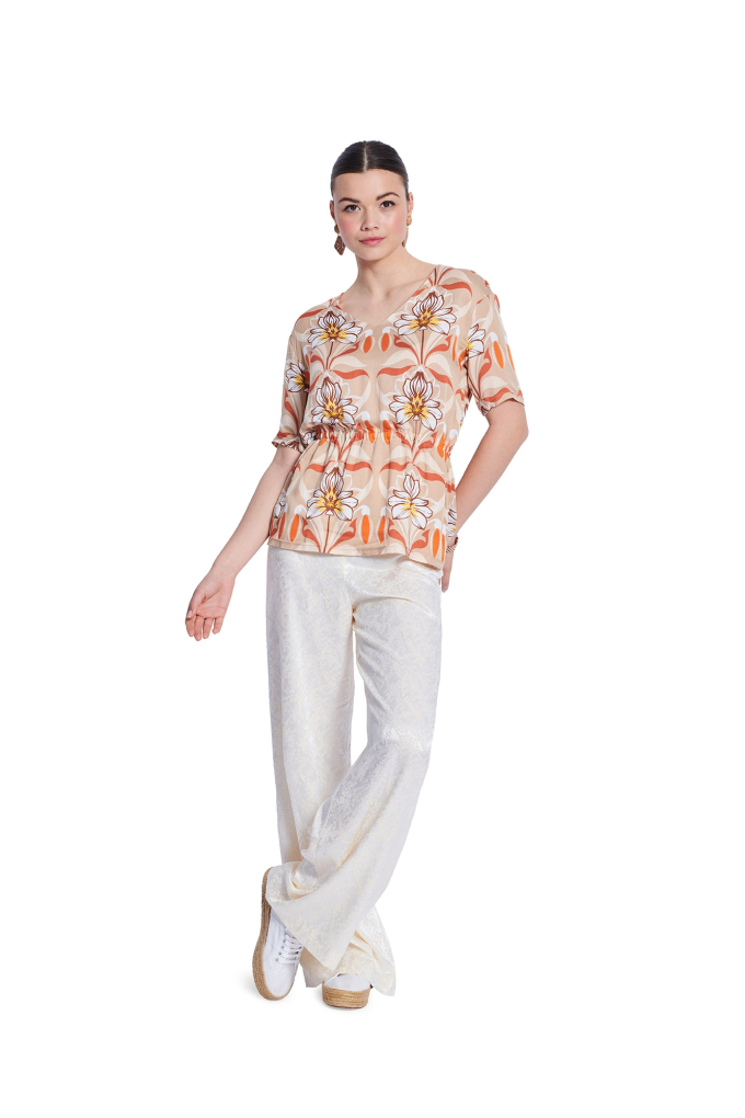 Naaipatroon Shirt Dames, Burda 5786, NL/GB/DE/FR