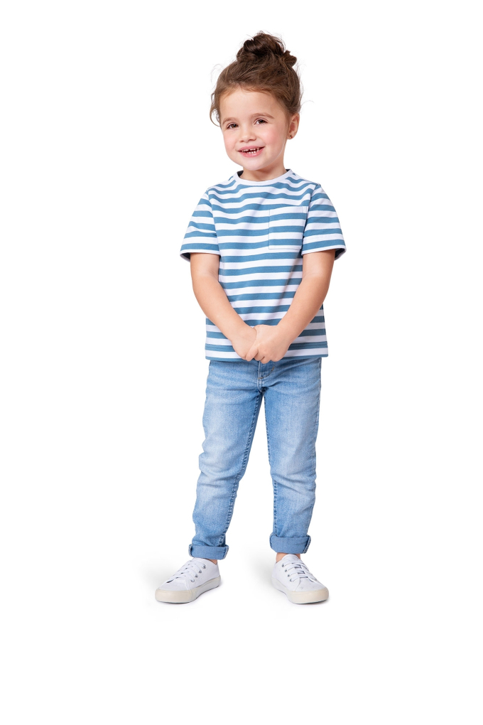 Patron Burda 9205 t-shirt enfant, version papier, en français