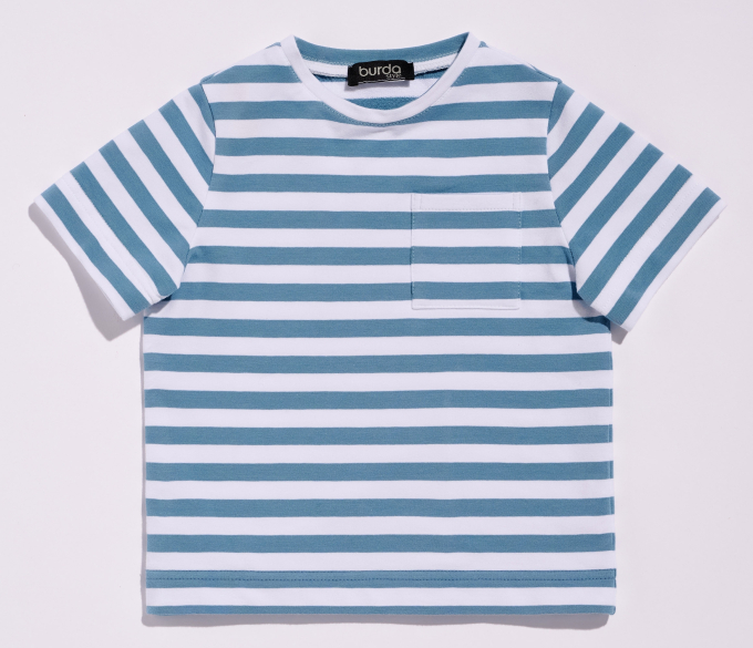 Patron Burda 9205 t-shirt enfant, version papier, en français