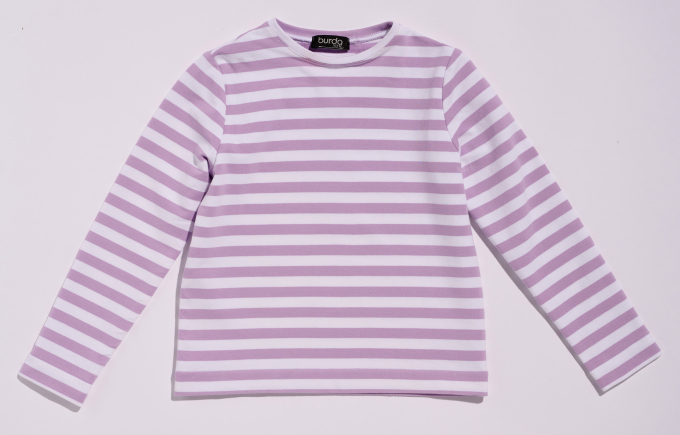 Patron Burda 9205 t-shirt enfant, version papier, en français