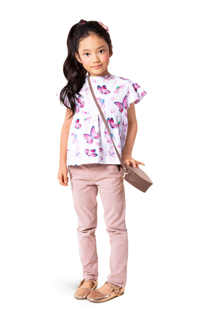 Patron Burda 9205 t-shirt enfant, version papier, en français