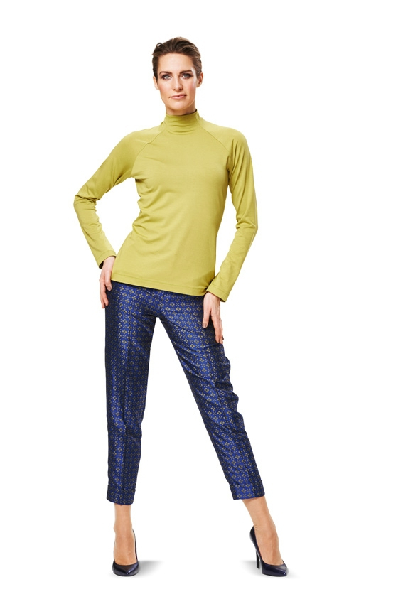 Naaipatroon shirt, Burda 6990, Nl/Dui/En/Fr