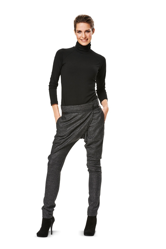 Naaipatroon shirt, Burda 6990, Nl/Dui/En/Fr