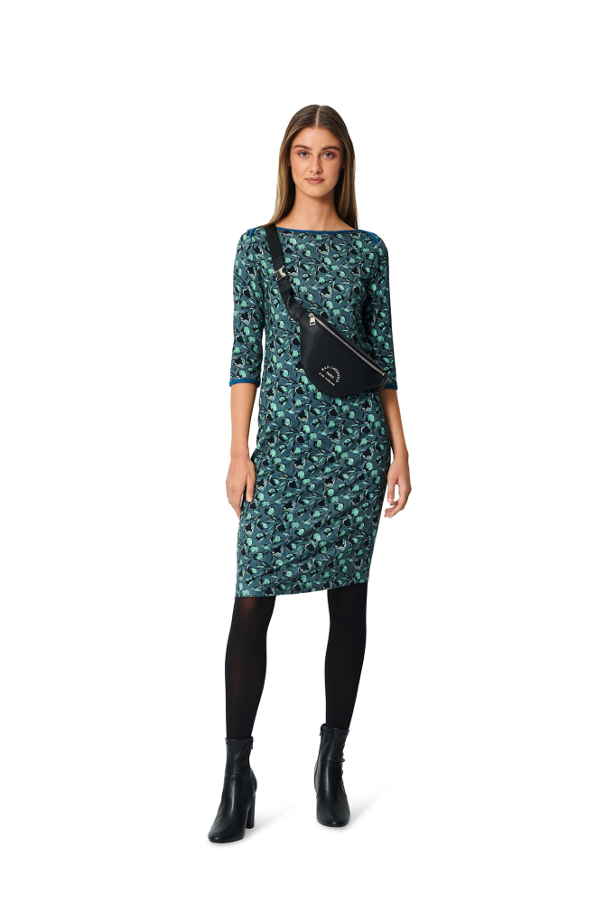 Naaipatroon shirt en jurk, Burda 5985, NL/Dui/En/Fr