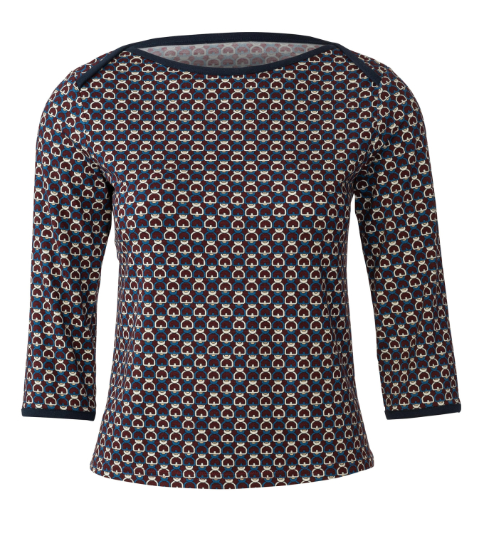 Naaipatroon shirt en jurk, Burda 5985, NL/Dui/En/Fr