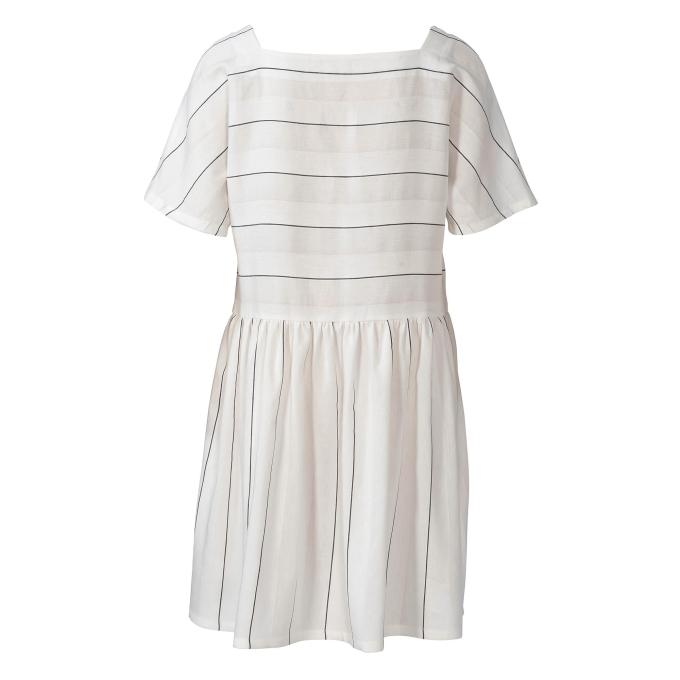 Naaipatroon shirt en jurk, Burda 6117, Nl/Dui/En/Fr