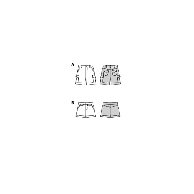 Schnittmuster Shorts, Burda Kids 9243