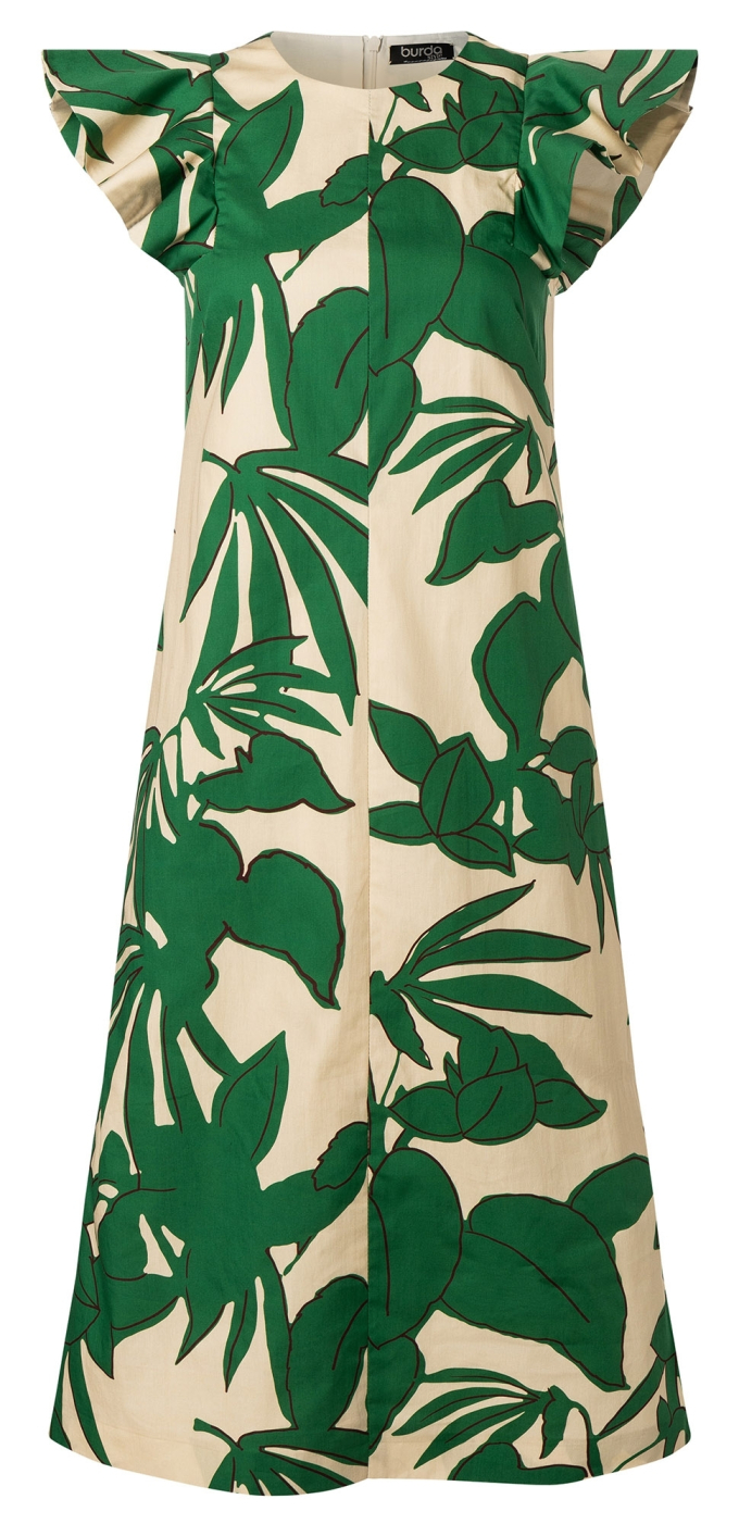 Patron Burda 5719 robe femme, version papier, en français