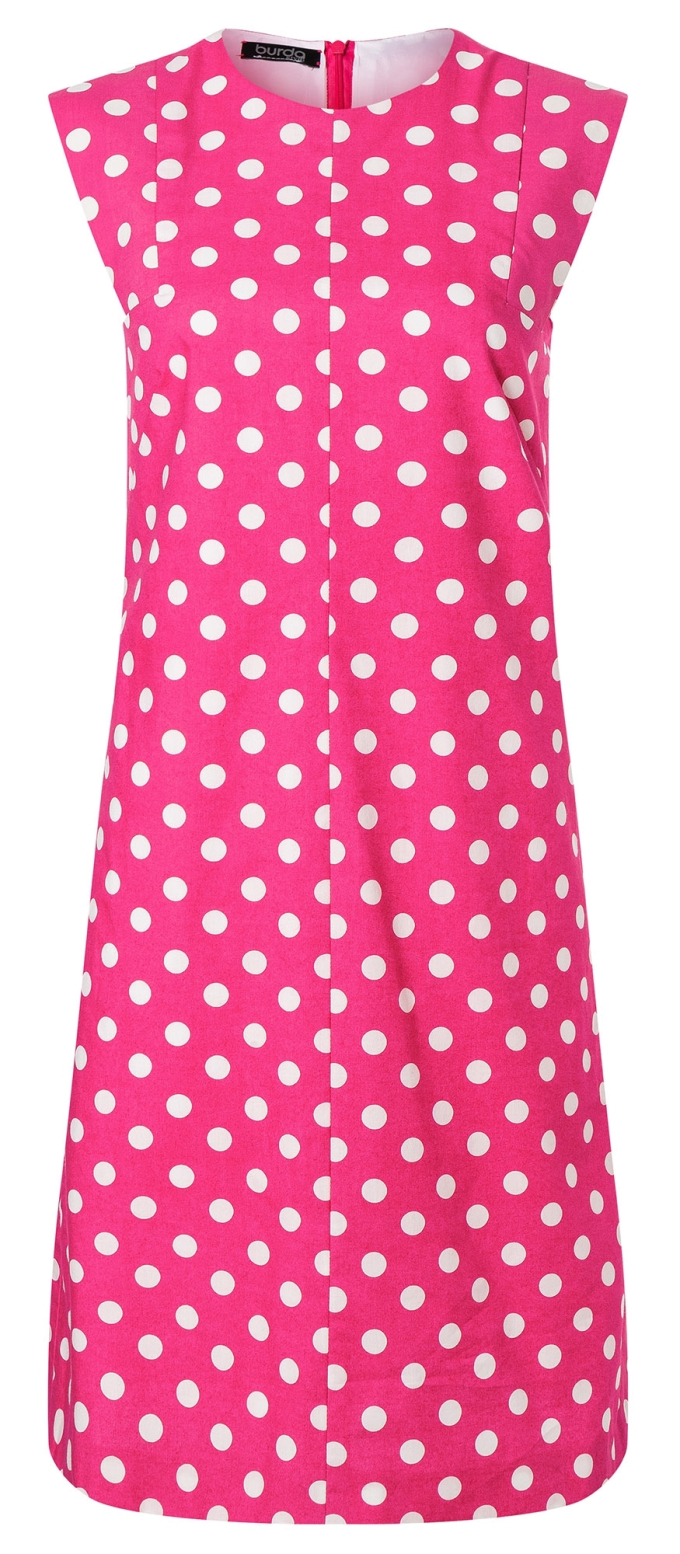 Patron Burda 5719 robe femme, version papier, en français