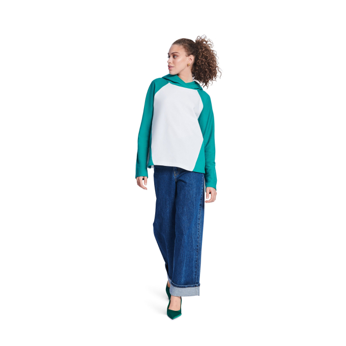 Naaipatroon sweater, Burda 5828, Nl/ Dui/En/Fr