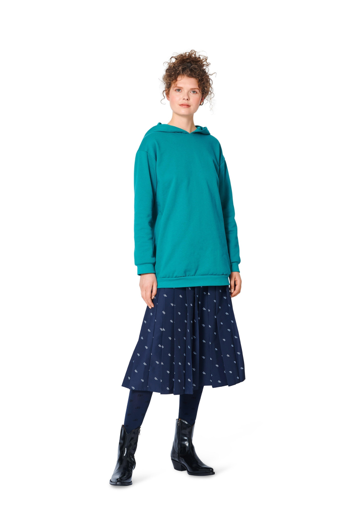 Naaipatroon sweater, Burda 5979, Nl/Dui/En/Fr