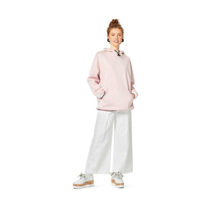 Patron Burda 6253 sweater, en français