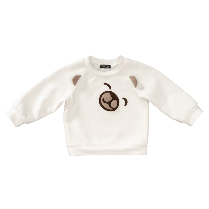 Patron Burda Kids 9308 Sweater, en français