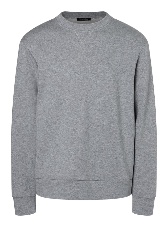 Naaipatroon Burda 5682 Sweatshirts Heren, Nl/Dui/En/Fr