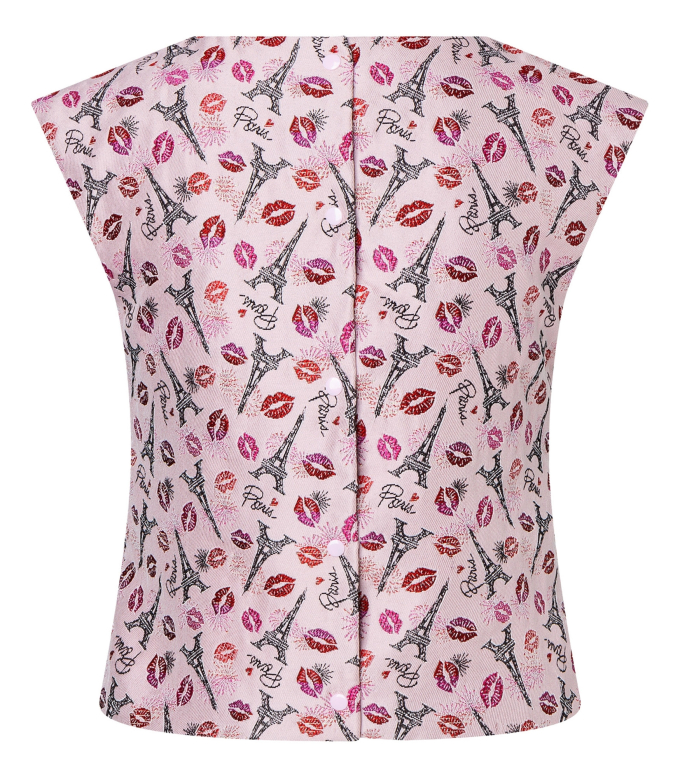 Naaipatroon Burda 5727 Top, Nl/Dui/En/Fr