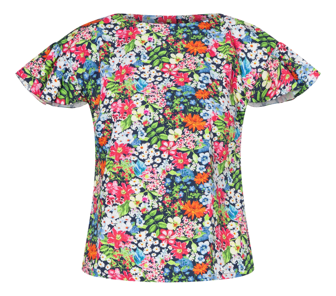 Naaipatroon Burda 5727 Top, Nl/Dui/En/Fr