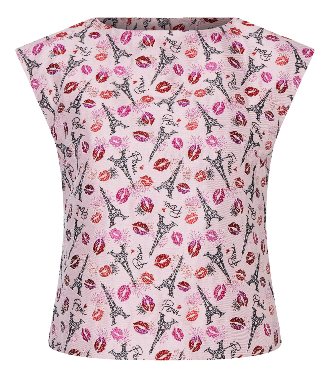 Naaipatroon Burda 5727 Top, Nl/Dui/En/Fr