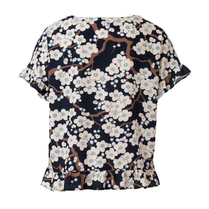 Naaipatroon top, Burda 6243, Dui/En/Fr