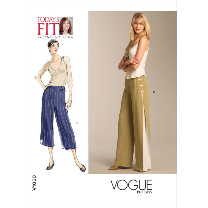 VOGUE PATTERNS V8836F50 Misses' Pants Sewing Pattern, Size F5  (16-18-20-22-24) : Amazon.in: Home & Kitchen