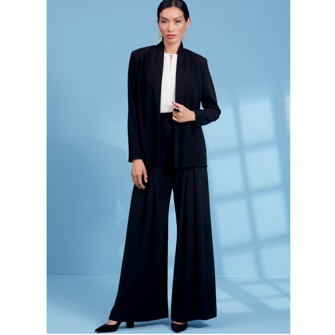 Naaipatroon Vogue 1620 designer combinatie, maat 40-48, Dui/En/Fr