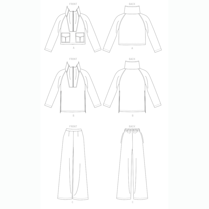 Pattern Vogue 1642 Gr. XS-M combinatie, Dui/En/Fr