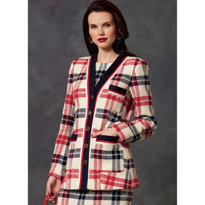 Pattern Vogue 1643 Gr. 40-48 combinatie, Dui/En/Fr