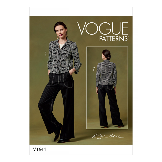 Pattern Vogue 1644 Gr. 32-40 Designer combinatie, Dui/En/Fr