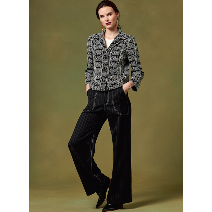 Pattern Vogue 1644 Gr. 32-40 Designer combinatie, Dui/En/Fr