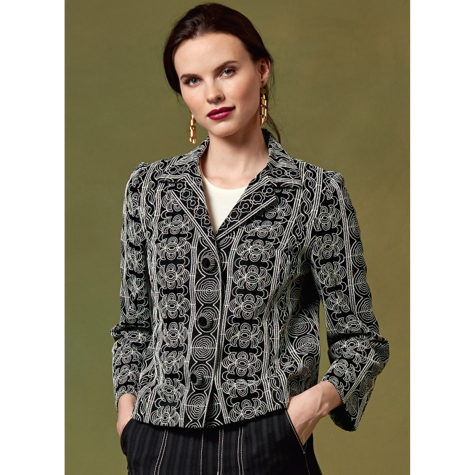 Pattern Vogue 1644 Gr. 32-40 Designer combinatie, Dui/En/Fr
