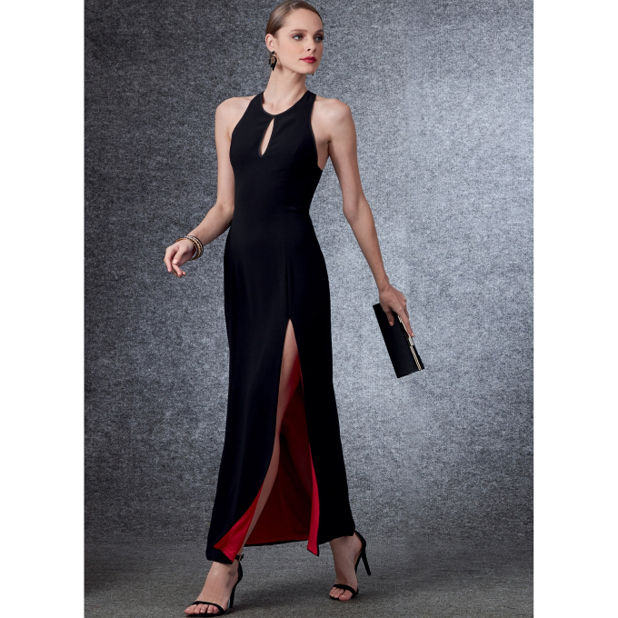 Patron Vogue 1692 robe, taille 42-50, en français
