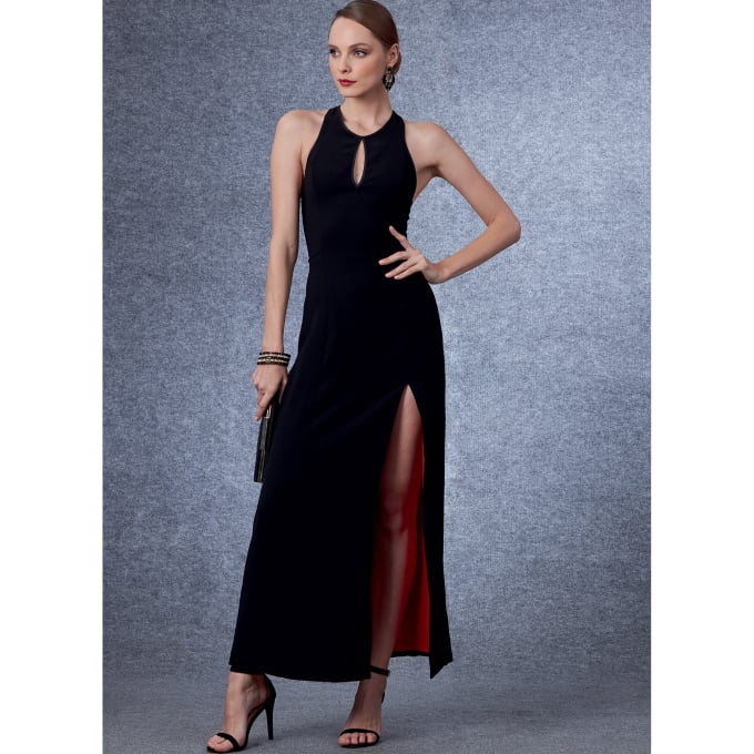 Patron Vogue 1692 robe, taille 42-50, en français