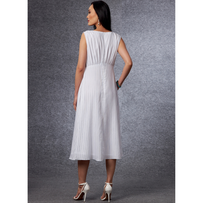 Patron Vogue 1699 robe, taille 42-50, en français