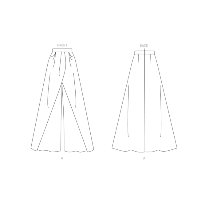 Naaipatroon Vogue 1702 broek, maat 40-48, Dui/En/Fr