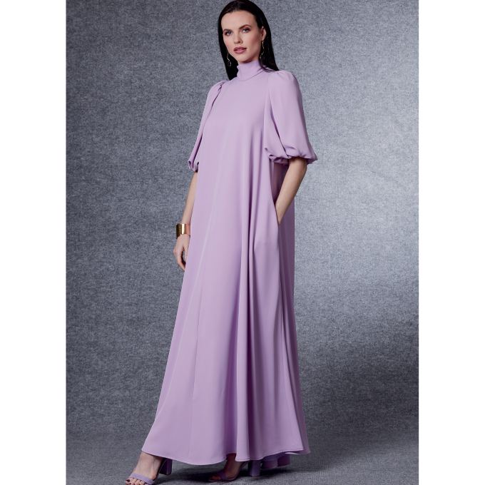 Patron Vogue 1723 robe, taille 34-42, en français