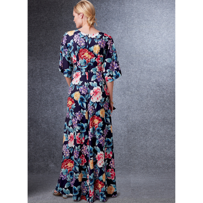 Patron Vogue 1735 robe, taille 42-50, en français