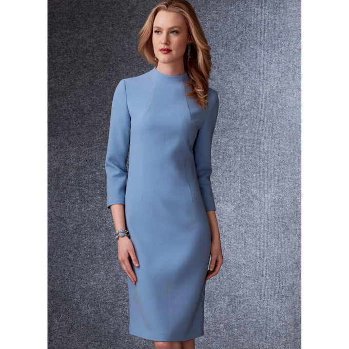 Patron Vogue 1736 robe et veste femme, taille 40-48, en français