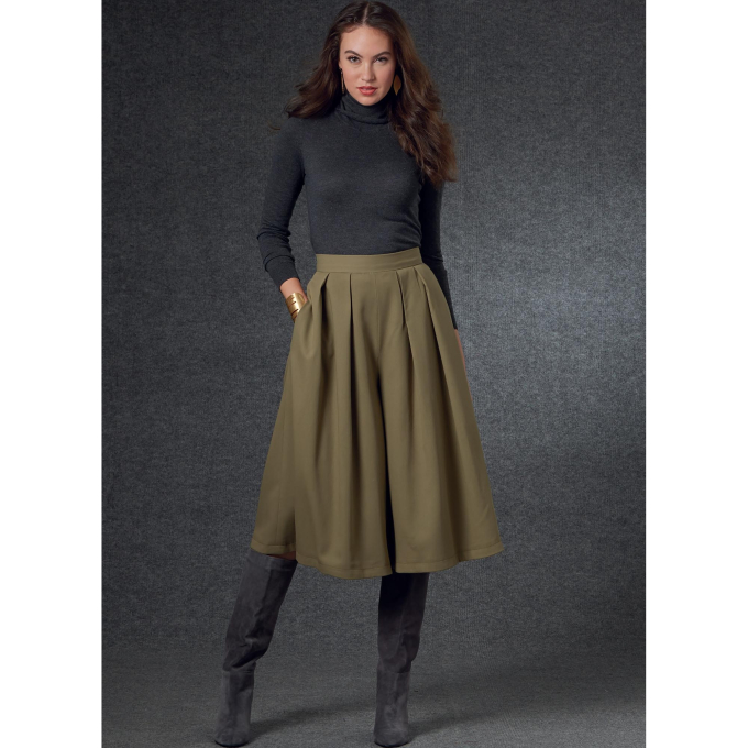 Naaipatroon Vogue 1772 broek, maat  34-52, Dui/En